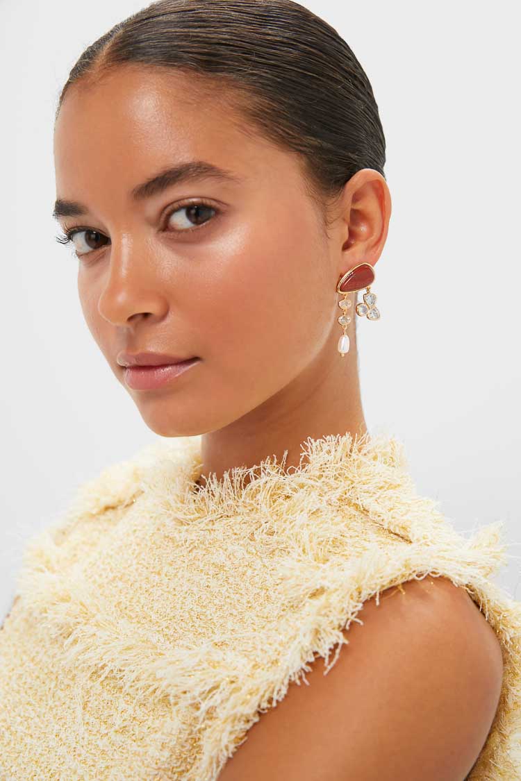 Red Arlet Earrings