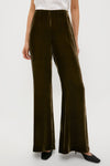 Olive Velvet Deja Pants