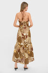 Shell Mix Sand Sleeveless Maxi Dress