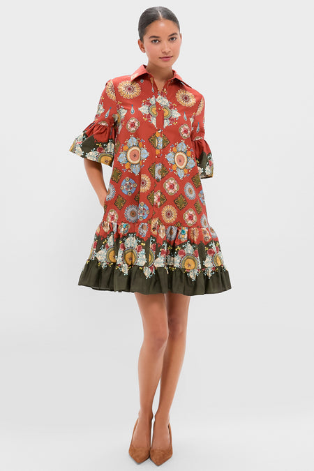 Nucleus Rust Placee Choux Dress