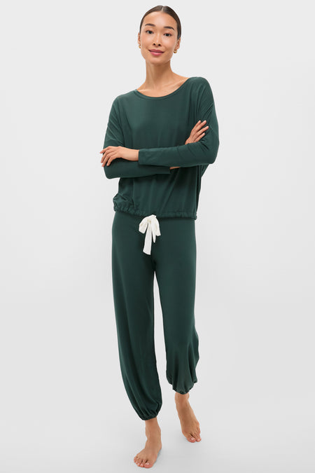 Pine and Ivory Gisele Slouchy Set