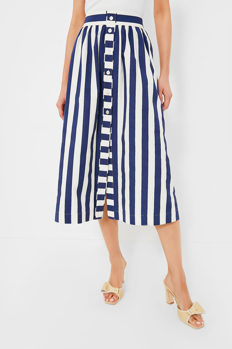 Awning Stripe Cora Skirt