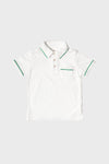 Exclusive Green Piping White Marco Polo
