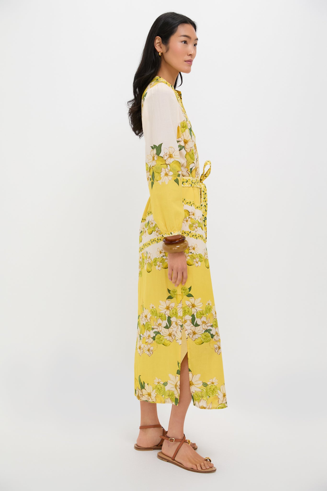 Lemon Summer Riley Caftan