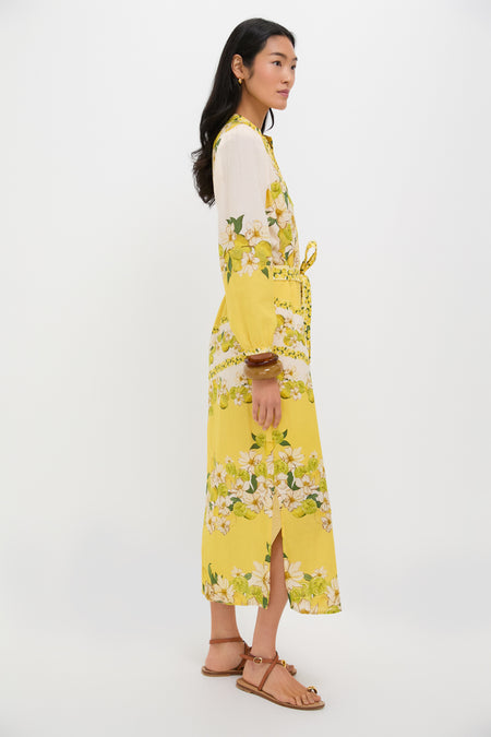 Lemon Summer Riley Caftan