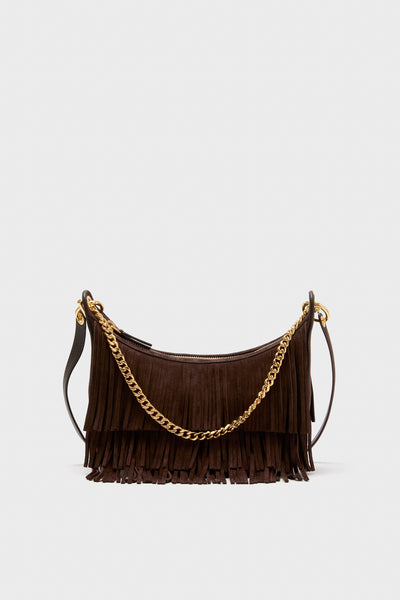 バッグ COMME des GARCONS Suede Fringe Hobo Bag xvQeyetNbOsZfbl2Vu94gX26TkwZmn