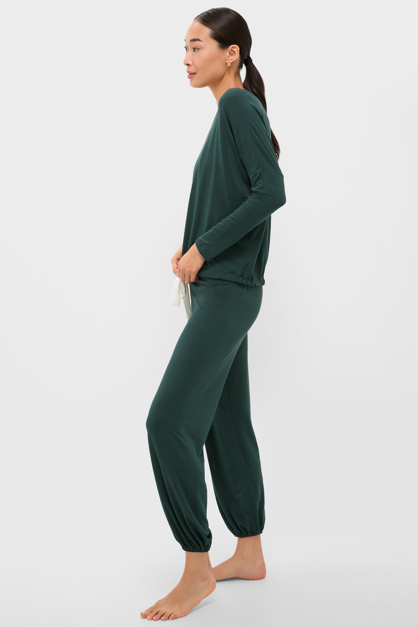 Pine and Ivory Gisele Slouchy Set