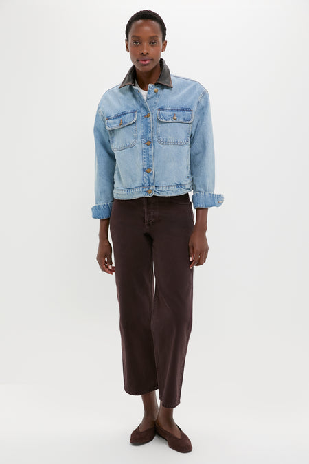 Coney Island Philoh Cropped Denim Jacket