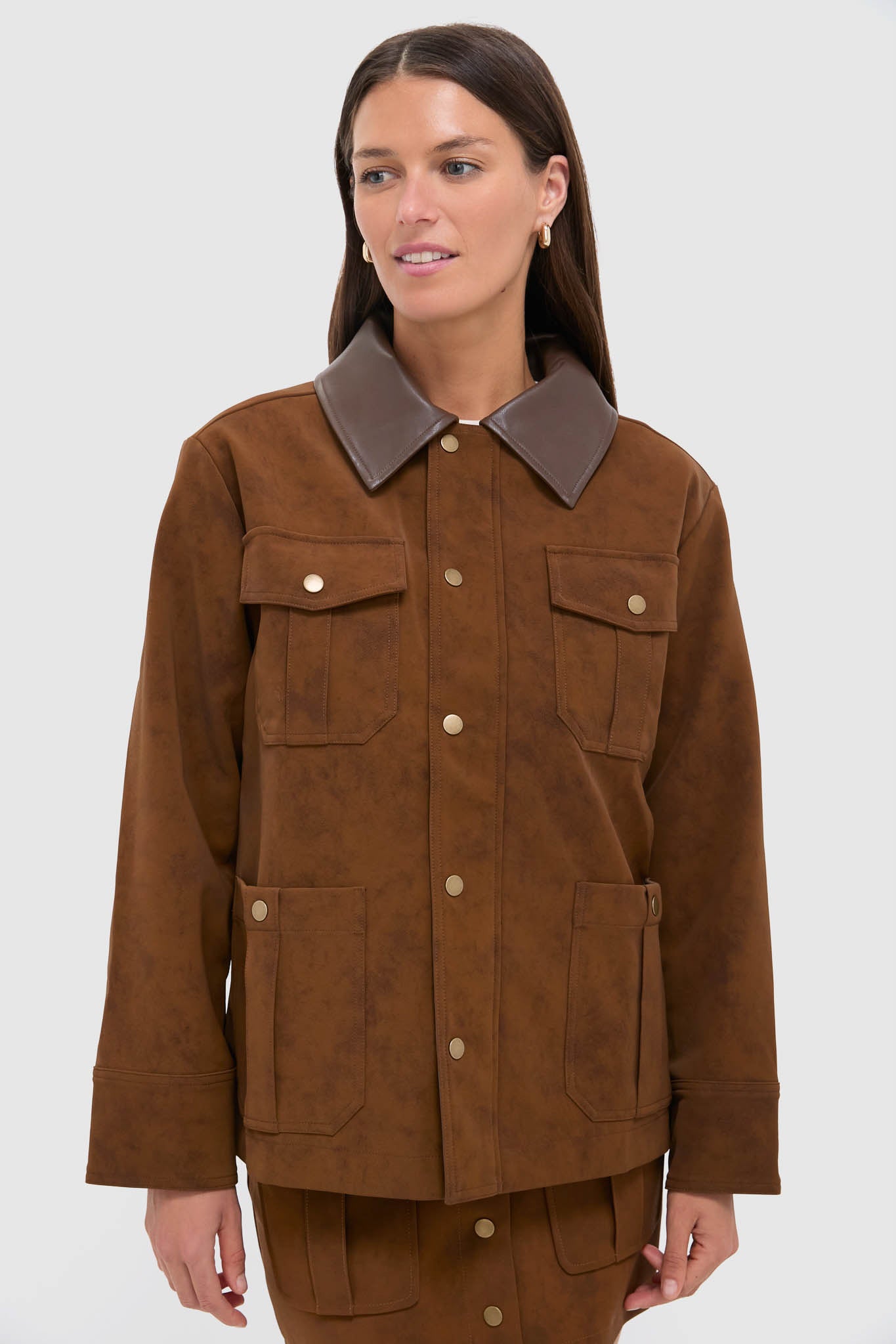 Brown Eloise Chore Jacket