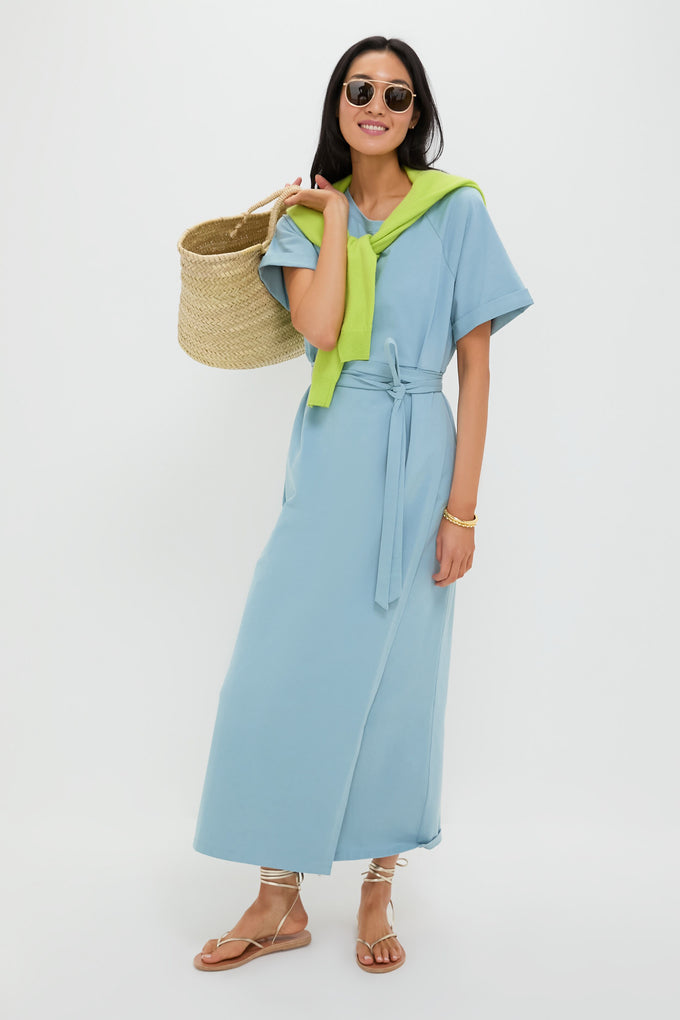 Slate Blue Clarissa Maxi Dress