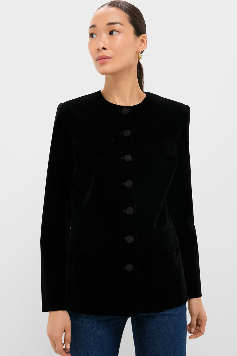 Black Velvet Jennings Jacket
