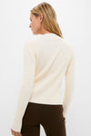 Cream Ribbed Holden Turtleneck
