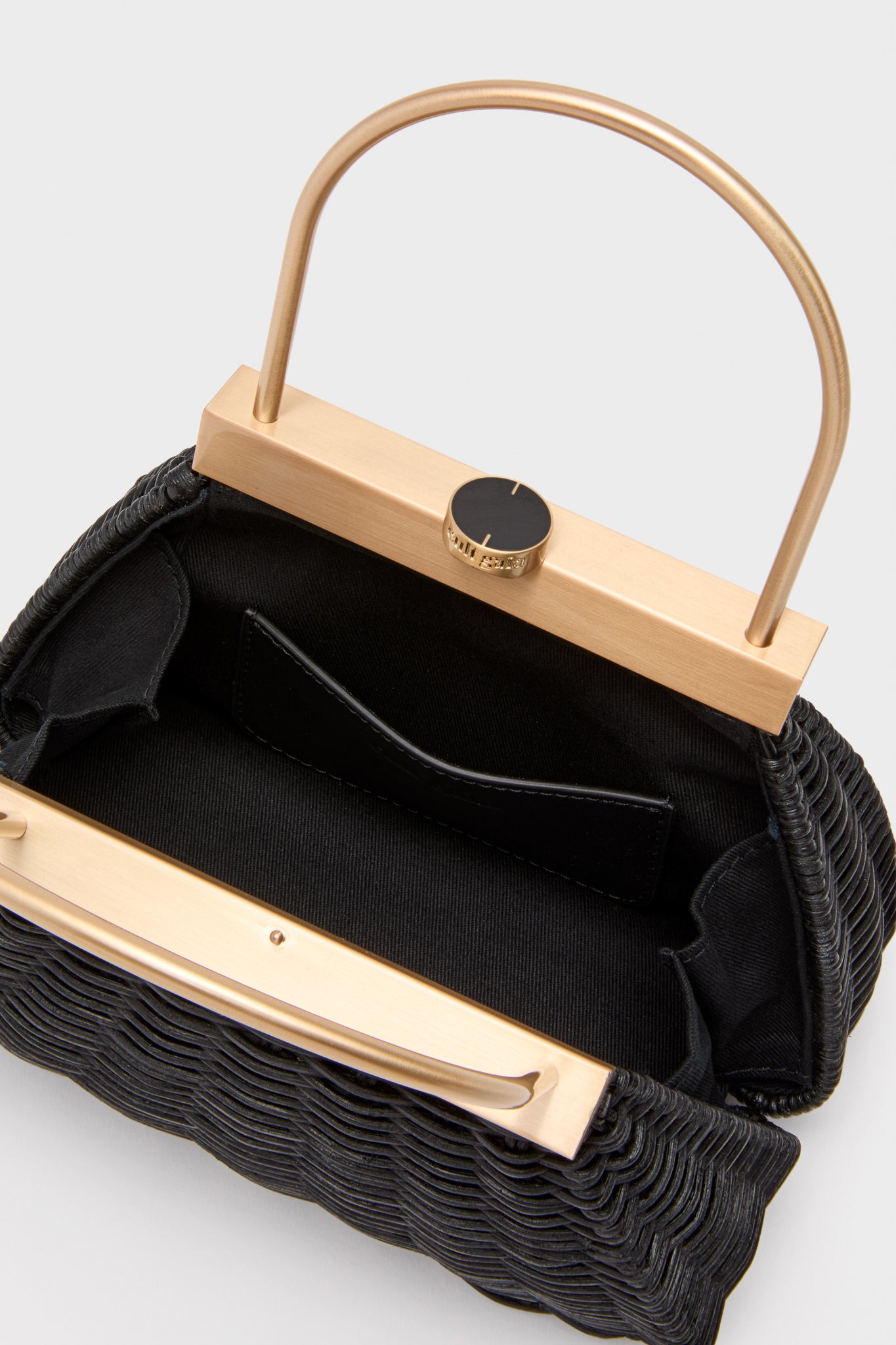 Black Estelle Top Handle