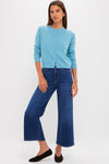 Blue Mist Cashmere Riley Cardigan