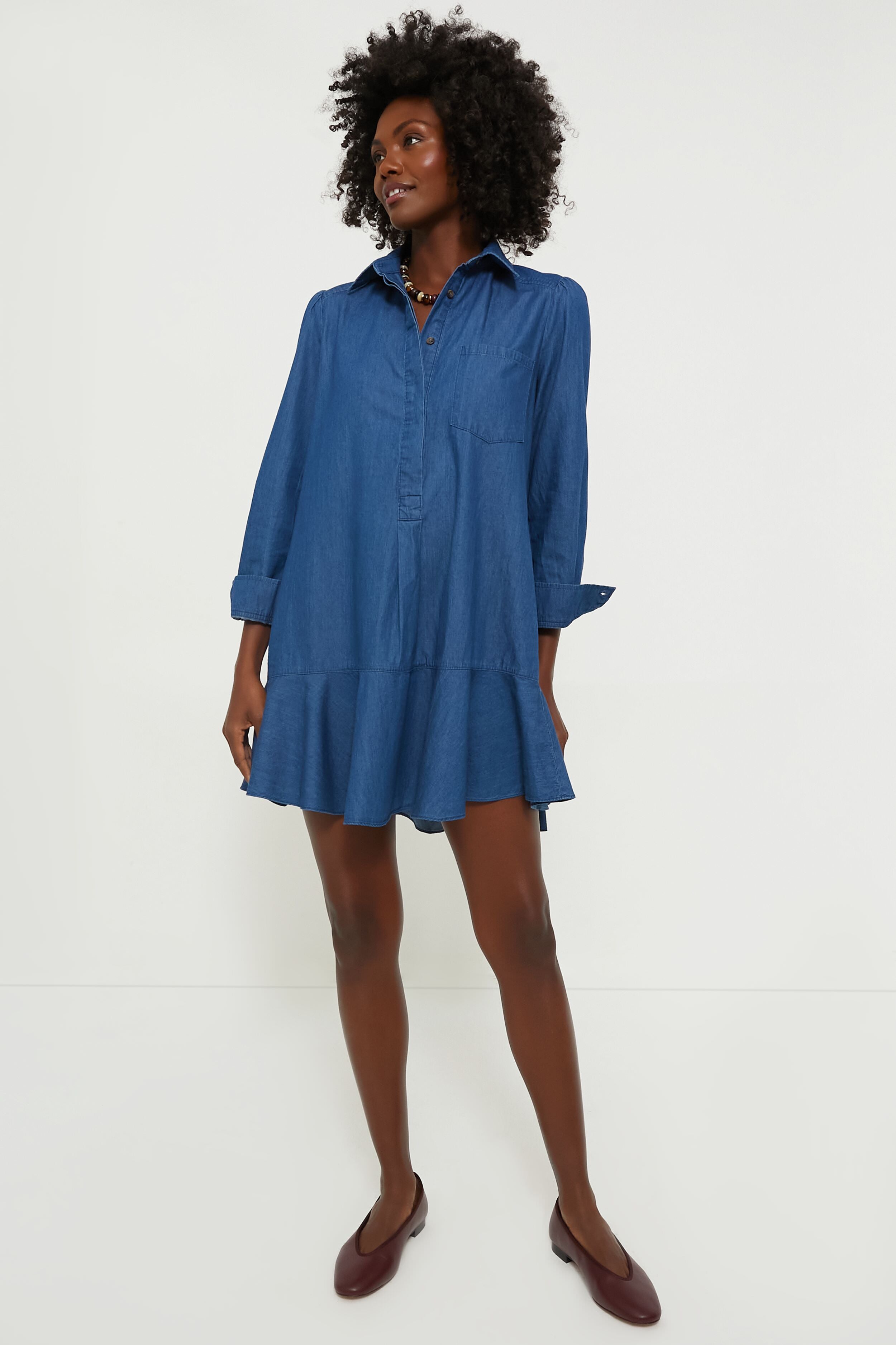 Tuckernuck malibu mornings lace good inset callahan shirt dress