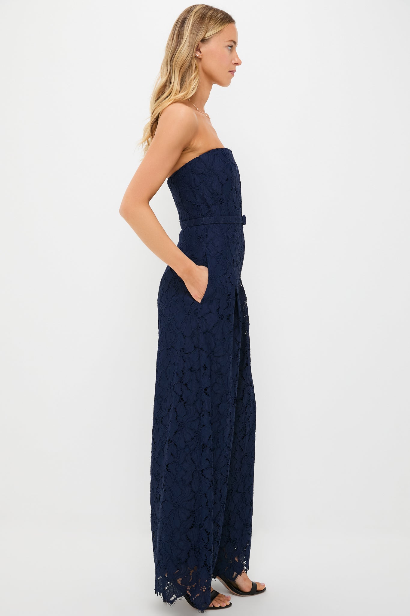 Midnight Rebecca Strapless Jumpsuit