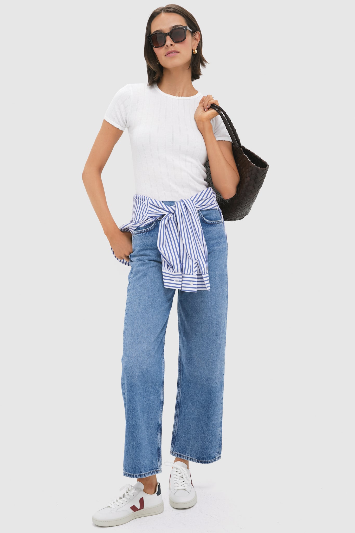 Extra White Marsala Nautico V-12 Sneakers