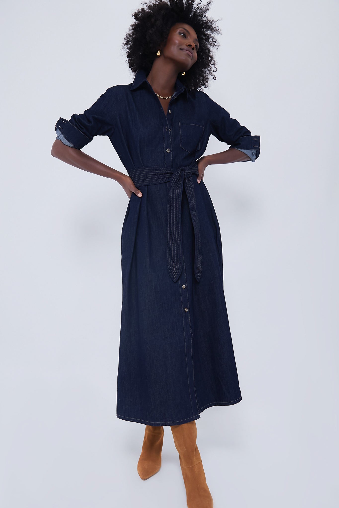 Denim Chessie Dress | Tuckernuck Denim Chessie Dress | Tuckernuck