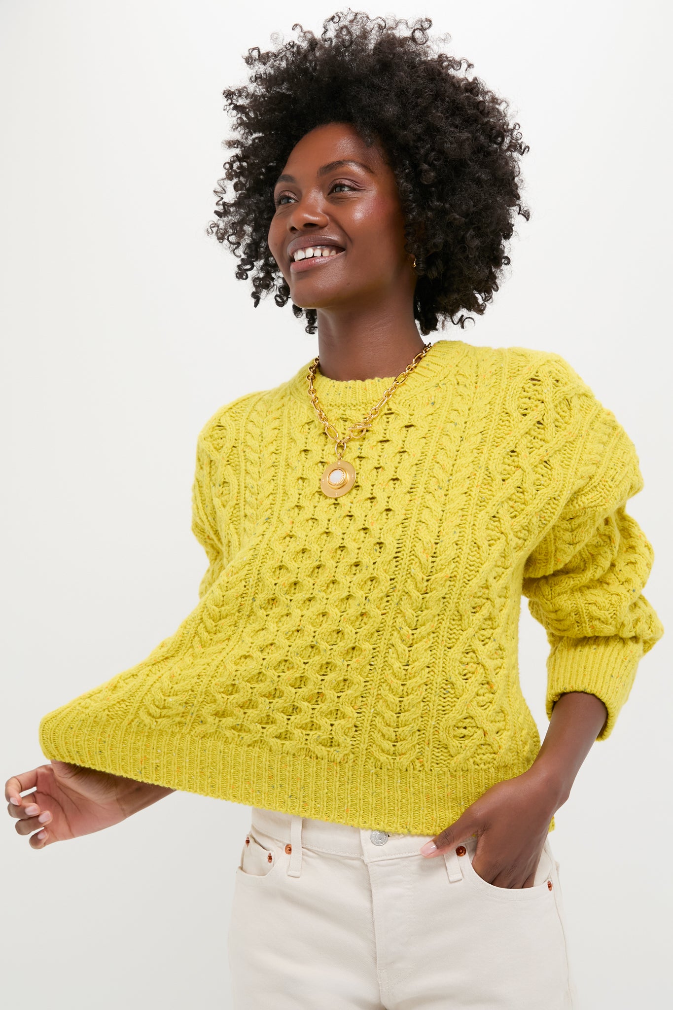 Buttercup Cara Crew Neck Sweater