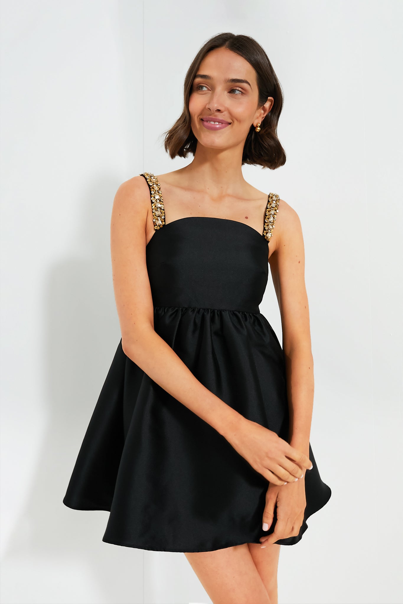 Taffeta fashion cocktail dress