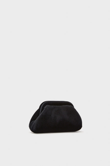 Black Velvet Clutch