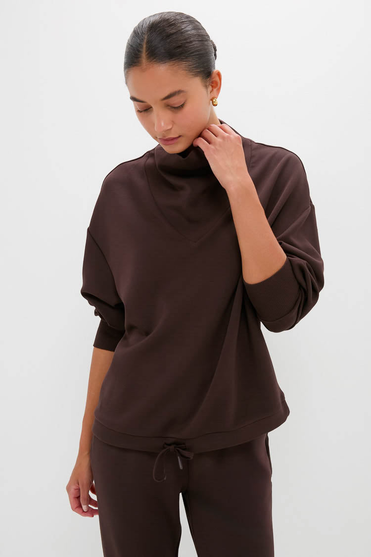 (取寄) バーリー レディース ベッツィー スウェット Varley women Betsy Sweat Coffee Bean Coffee Bean Betsy Sweat | Varley