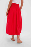 Hot Red The Viola Skirt