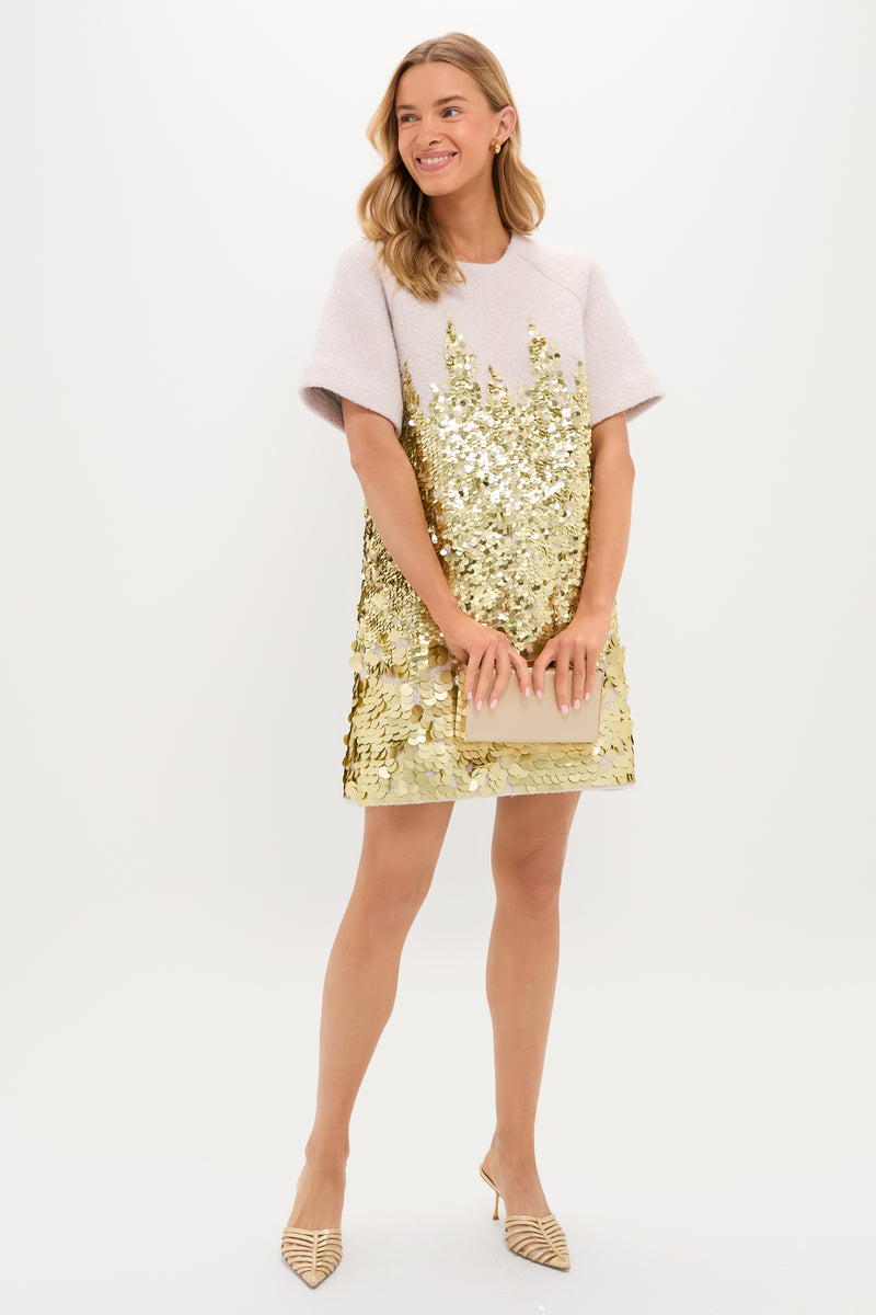 City Lights Gold Aerin Dress