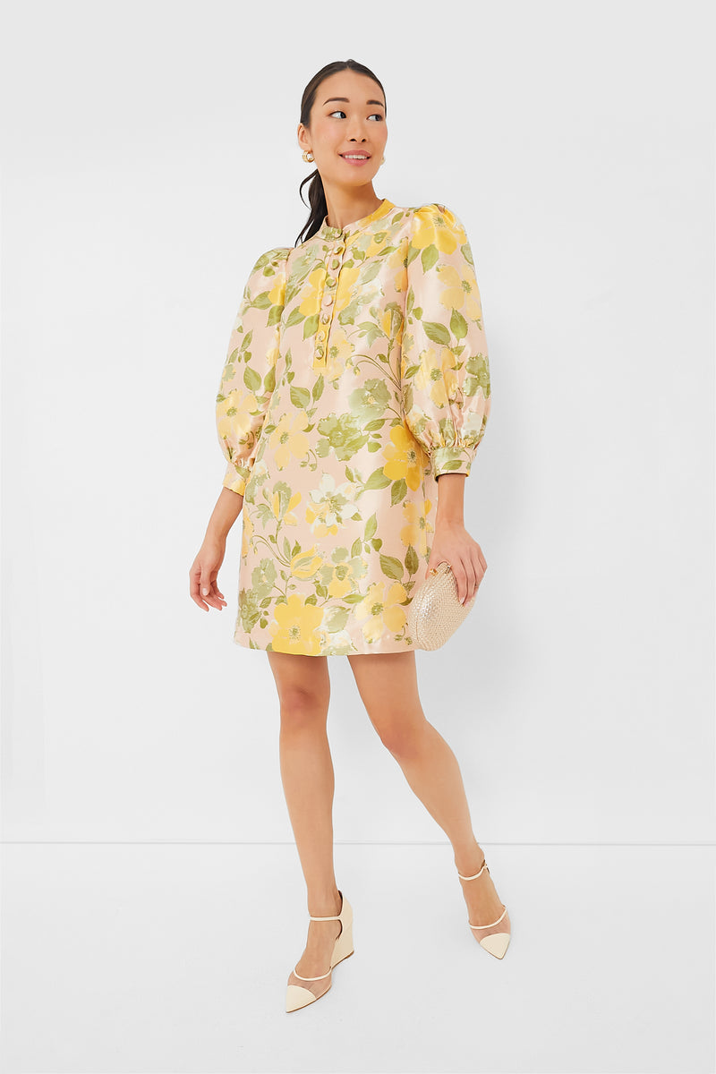 Daylily Jacquard Samantha Dress