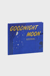 A blue hardcover edition of Goodnight Moon by Margaret Wise Brown, illustrated by Clement Hurd, from Graphic Image, featuring a moonlit window scene—this timeless classic is a beloved children's bedtime story.