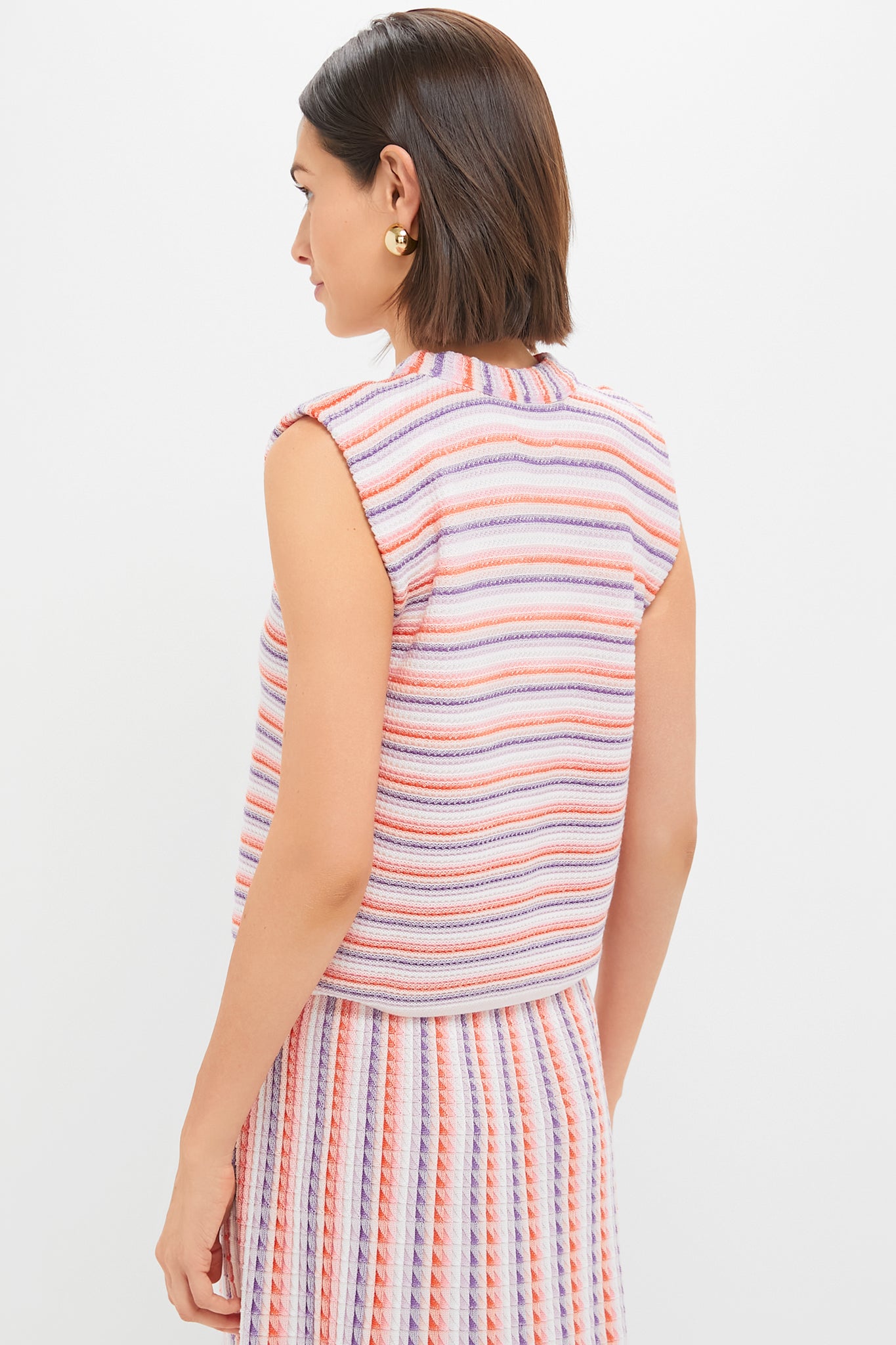 Lilac Multi Campari Top