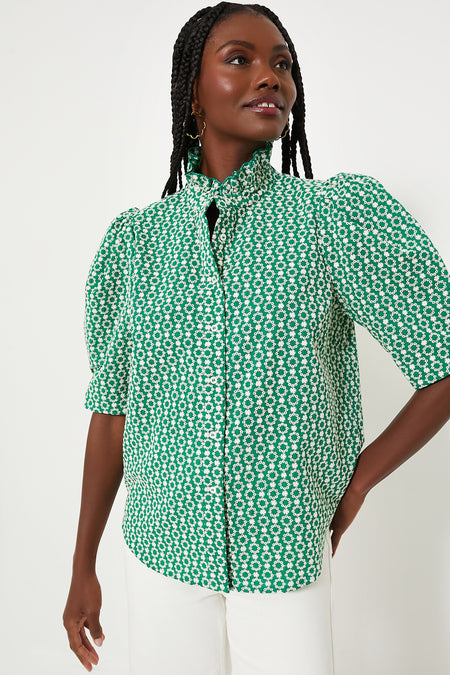 Greenbriar Eyelet Alicia Blouse