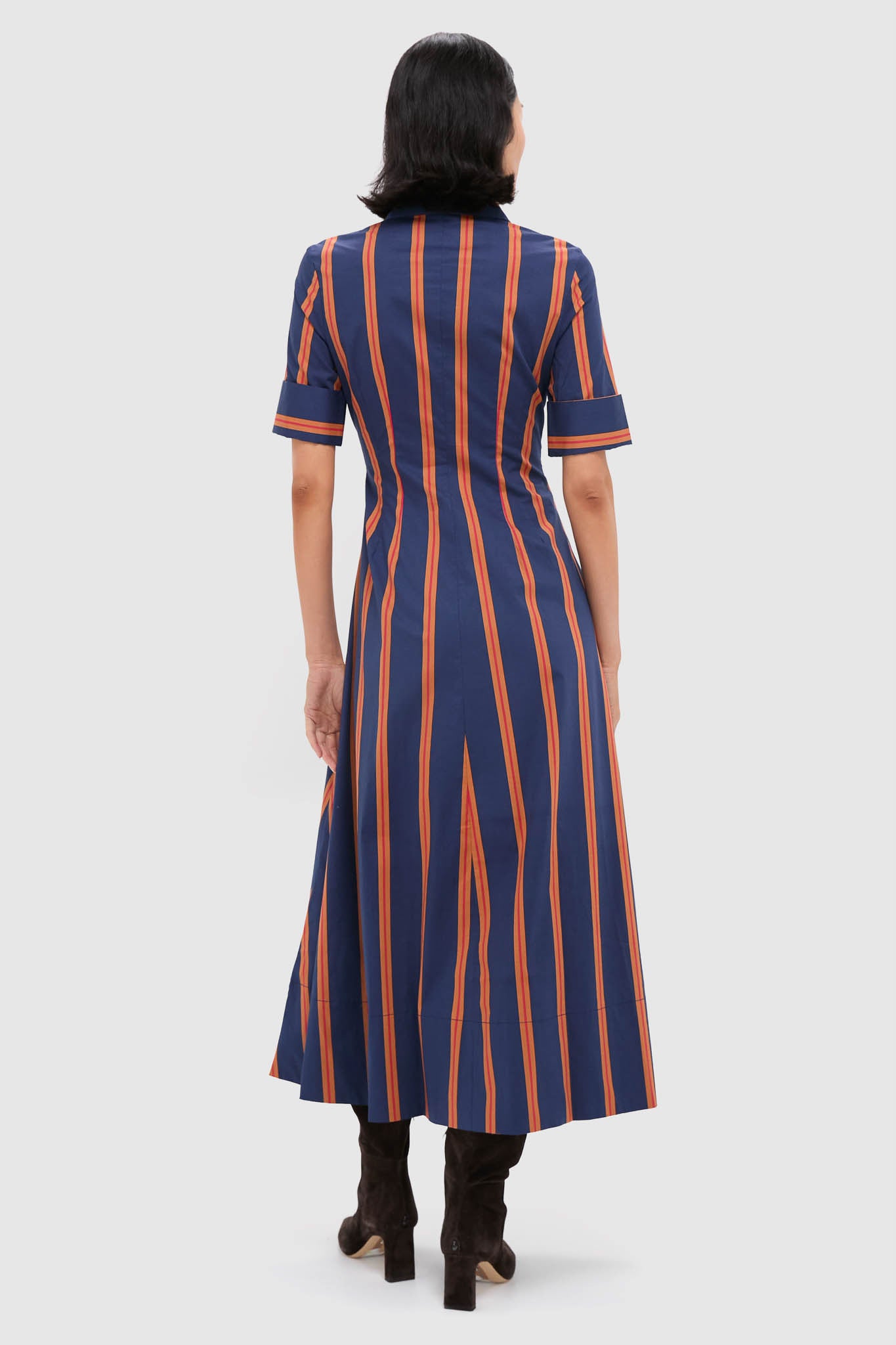 Railroad Stripe Joan Dress