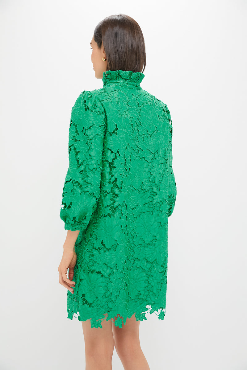 Kelly Green Lace Cath Dress