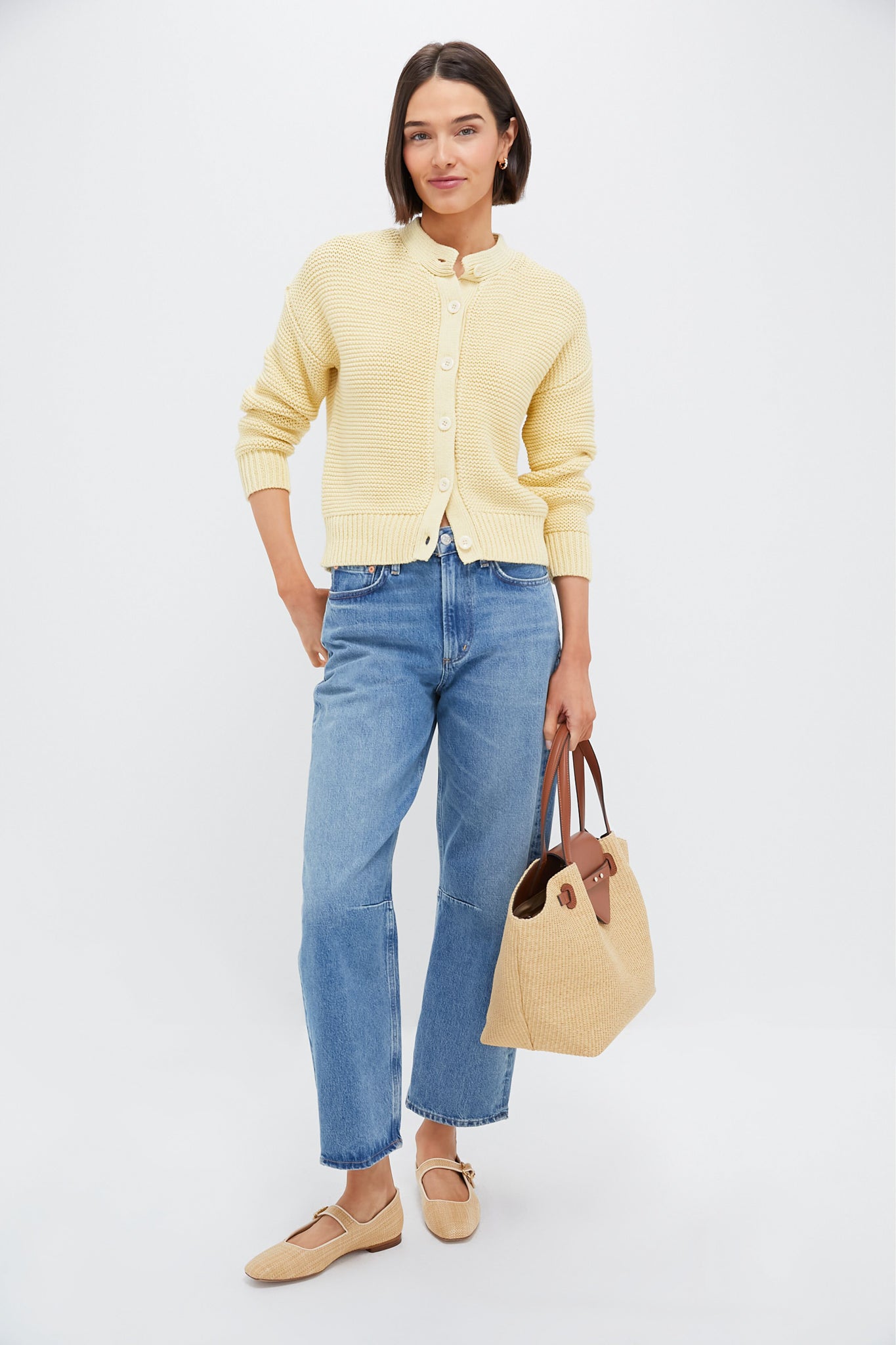 Bleached Beechwood Michaela Flats