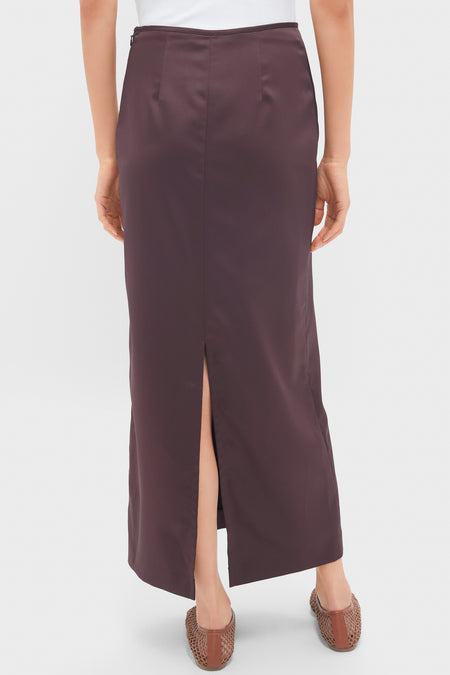 Brun Floriane Midi Skirt