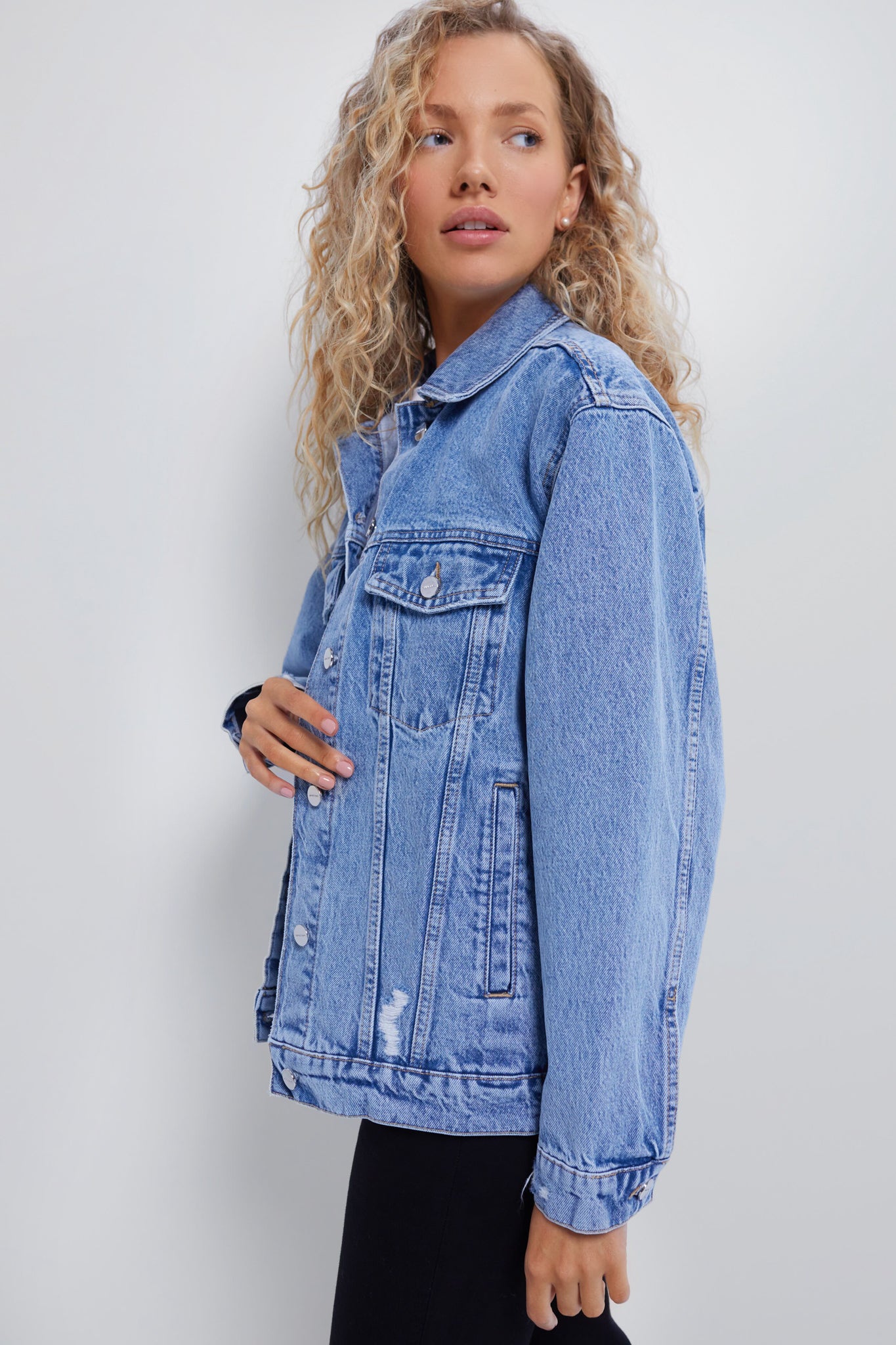 Vintage Blue Rory Denim Jacket