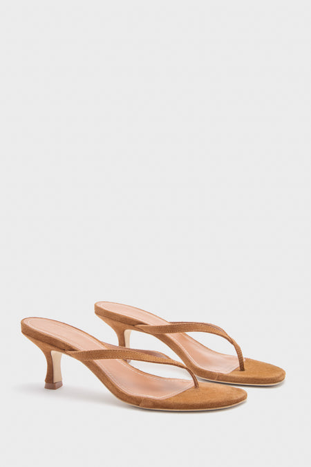 Tan Freja Kitten Heel