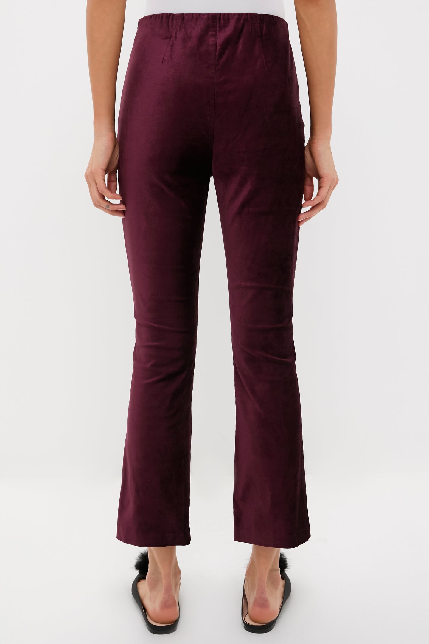 Merlot Velvet Ashford Pants