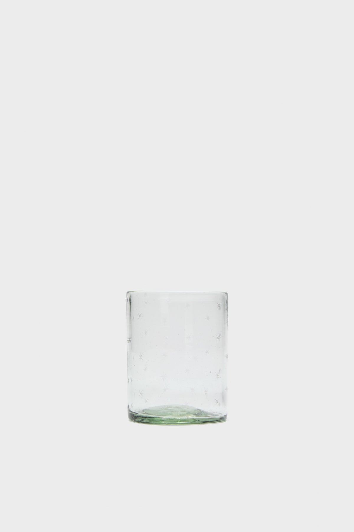 Clear Starry Night Rocks Glass
