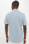 Ivory Breton Stripe Sunwashed Tee Shirt Polo