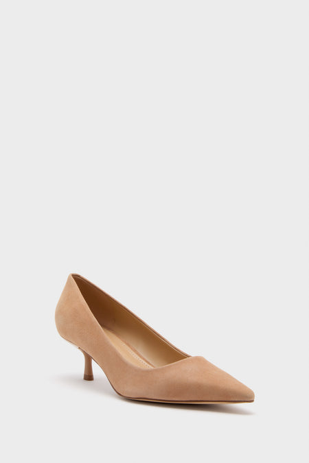 Medium Natural Calynna Heels