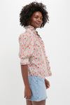 D'Anjo Liberty Print Zuri Short Sleeve Top