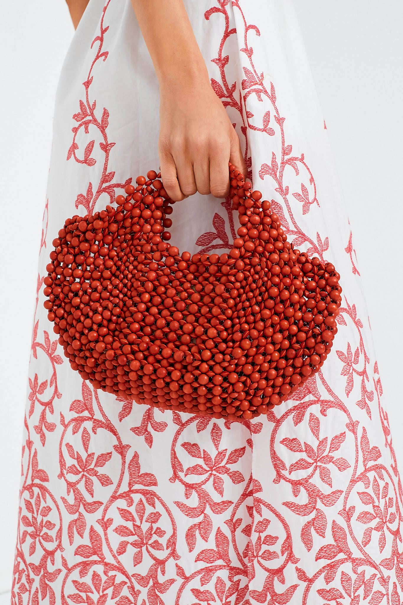 Coral Lagrima Medium Bag