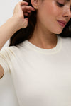 Ivory Softsculpt Knit Tee