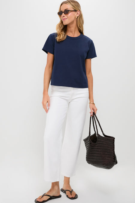 Navy Parker Classic Fit Tee