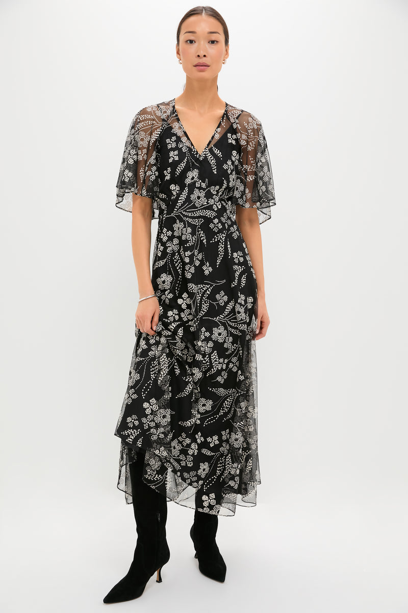 Brocade Floral The Festal Dress