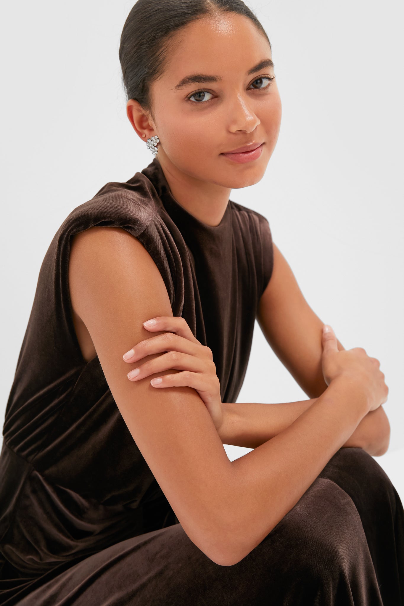 Exclusive Chocolate Al Dress