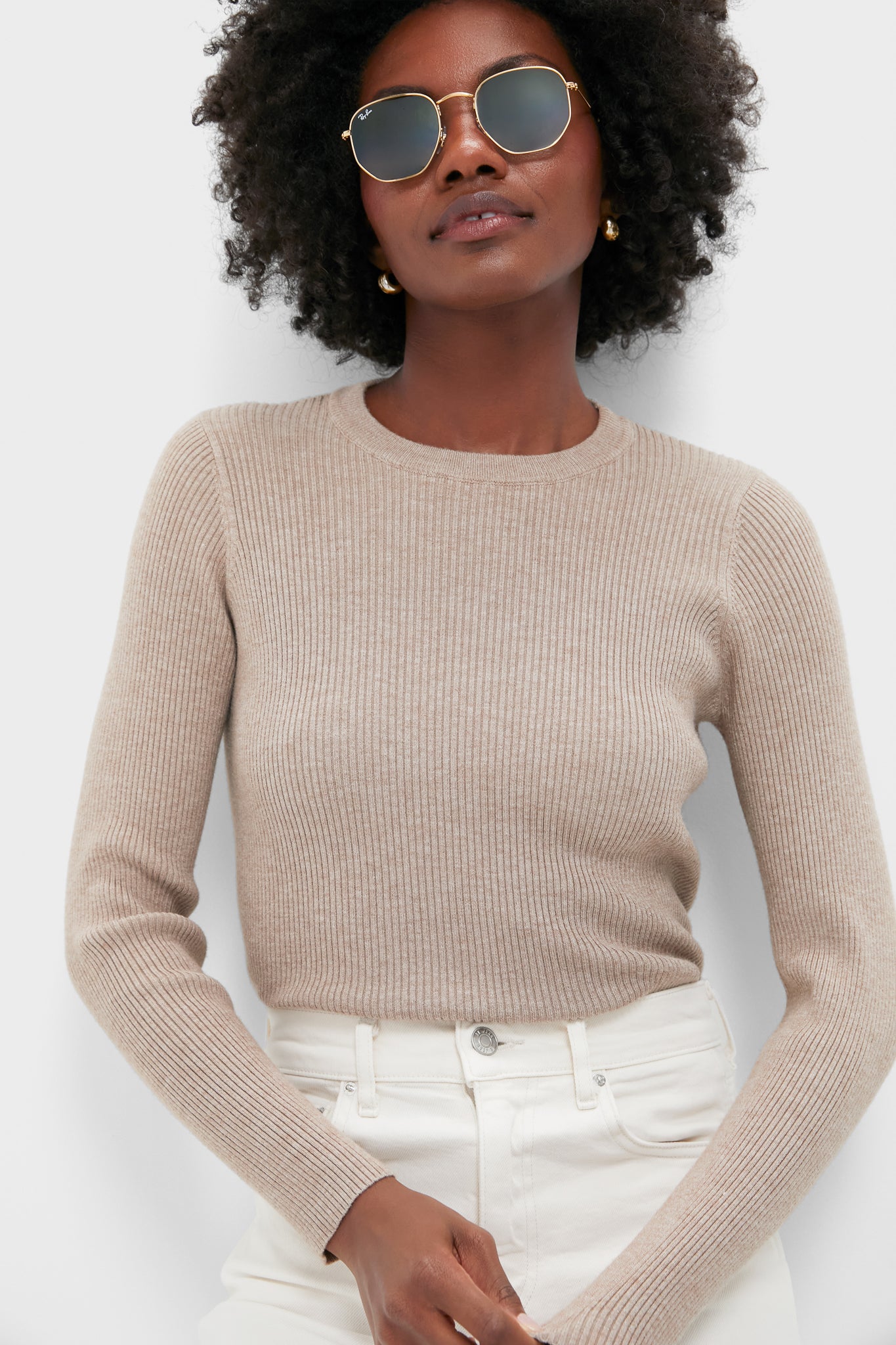 Oat Alden Ribbed Crewneck