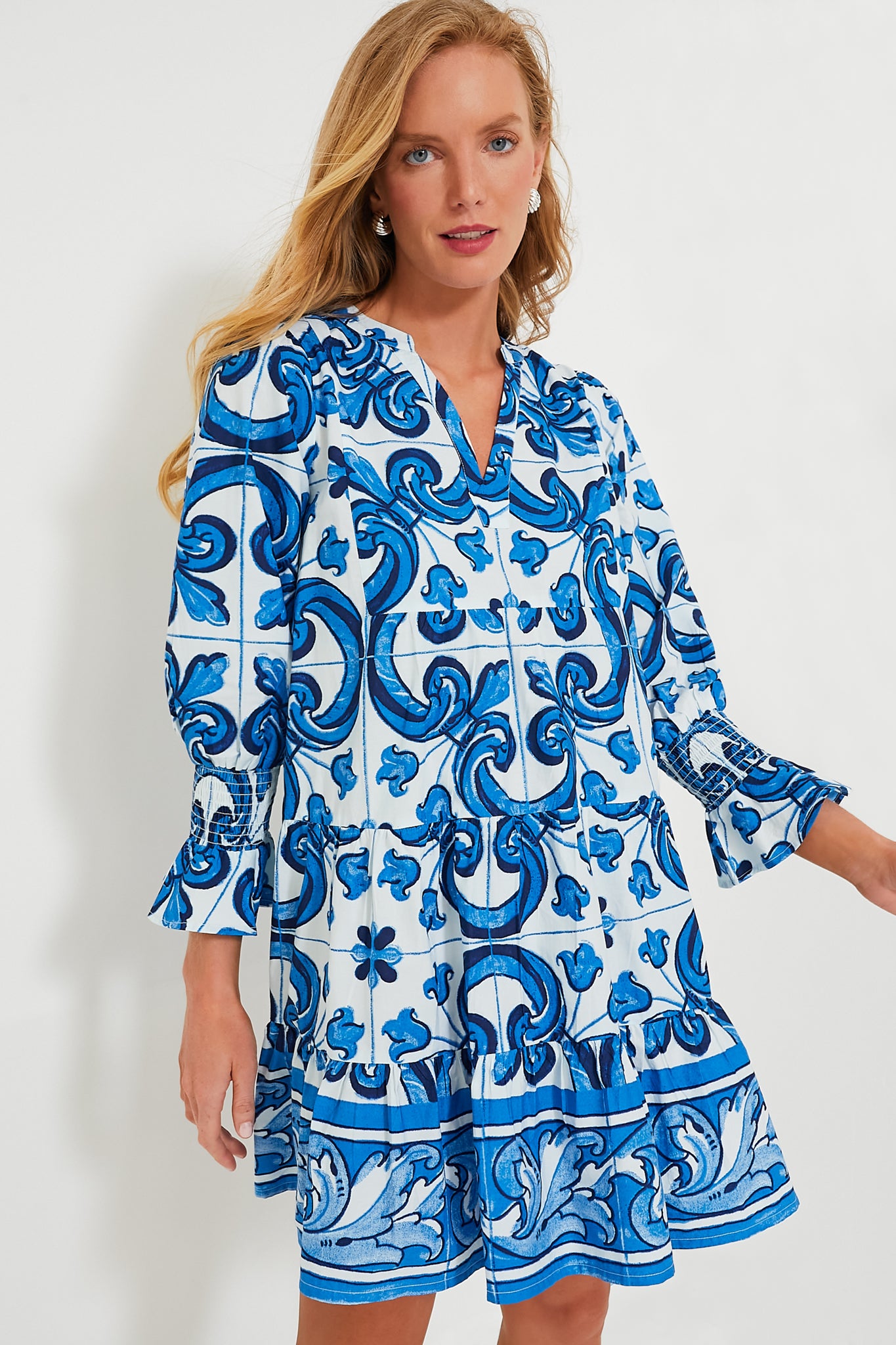 Majolica Tile Kenzo Coverup | Tnuck Beach